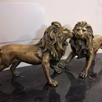 مجسمه برنزی شیر|مجسمه، تندیس، ماکت|مرند, |دیوار