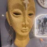 مجسمه دیوارکوب صورتک آفریقایی