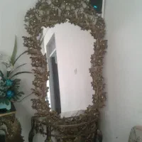 میزتلوزیون ساعت ایستاده وآینه کنسول