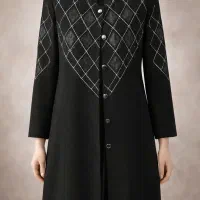 مانتو کرپ سایز ۴۴