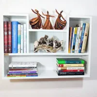 کتابخانه|کتابخانه، شلف، قفسه‌های دیواری|زنجان, |دیوار