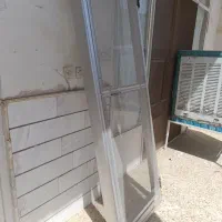 درب آلمینیوم توری در حد نو