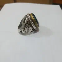 انگشتر توپاز آبی لندن ، رکاب دستساز|جواهرات|امیدیه, |دیوار