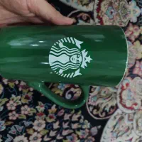 شات اسپرسو ماگ استار باکس قرمز بنفش و سبز وجعبه تک|ظروف سرو و پذیرایی|تهران, هفده شهریور|دیوار