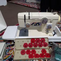 چرخ ژانومه ۸۰۲وسردوز جگوار|چرخ خیاطی و ریسندگی|تربت جام, بوستان وحدت|دیوار