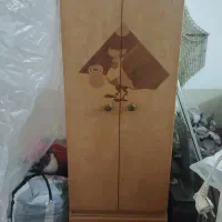 کمد دو تکه مخصوص کتاب و لباس برای کودک یا نوجوان|جاکفشی، کمد، دراور|زابل, |دیوار