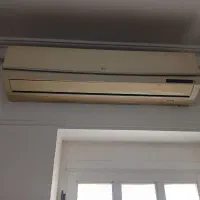 اسپیلت ۲۴هزار ال جی موتور سوخته|کولر گازی و فنکوئل|قرق, |دیوار