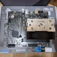 مادر برد به همراه سی پی یو و فن|قطعات و لوازم جانبی رایانه|شهریار, شهرک شاهد|دیوار