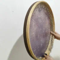 دَف مدل رمو|سازهای سنتی|کوهدشت, |دیوار