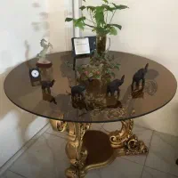 میز شیشه ای دوعدد