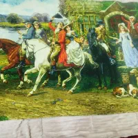 تابلو فرش دستباف نو