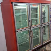 یخچال ۶درب ۲طرف نما سوپرمارکت لبنیاتی و‌...سالم
