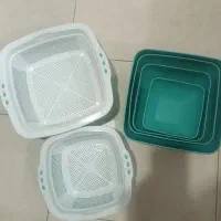 لگن ۴تایی از برند لیمون و دوسایز لگن و ابکش