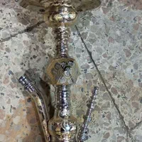 قلیان میوه ای برنجی ۲رنگ کافه وقهوه خونه عمده|صنایع دستی و سایر لوازم تزئینی|تهران, مولوی|دیوار