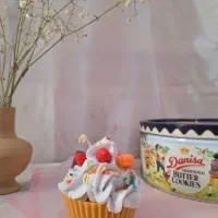 شمع دست‌ساز دسری و کاپ‌کیکی، هدیه خاص و دکور دنج