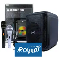 باند اسپیکر شارژی حرفه ای میکروفن دار