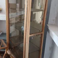 کمد ویترینی سالم  و میز عسلی|مبلمان خانگی و میز عسلی|کاشان, لتحر|دیوار