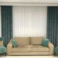 نصب و نصاب پرده دوخت و طراحی و تعمیرات|خدمات پیشه و مهارت|ماهان, |دیوار