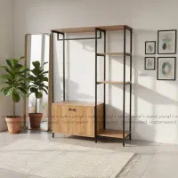 رگال جالباسی آویز لباس جاکفشی دار ام دی اف