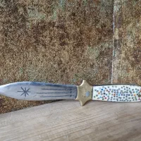 چاقو قدیمی زنجانی اصیل و کمیاب|کلکسیون اشیاء عتیقه|آبادان, |دیوار