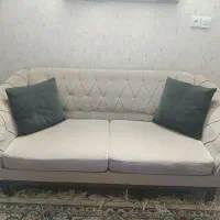 مبل7نفره با جلو مبلی و ویترین