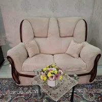 مبل راحتی 7 نفره همراه جلو مبلی و 3 سایز میز عسلی|مبلمان خانگی و میز عسلی|تهران, صاحب الزمان|دیوار