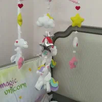 آویز تخت نوزاد نمدی