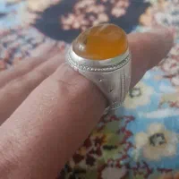 انگشتر عقیق یمانی شجر پرتقالی آب دار|جواهرات|ورامین, ورامین|دیوار