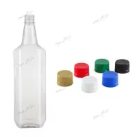 بطری پلاستیکی 1 لیتری  طرح الماس بسته 120 تایی