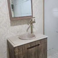 روشویی و آیینه سرویس