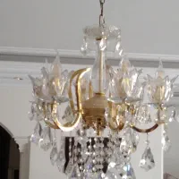 سه عدد لوستر آویز دار ۶ شاخه + دو دیوارکوب|لوستر و چراغ آویز|تهران, پاسداران|دیوار
