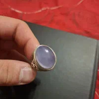 انگشتر عقیق کبود یمنی