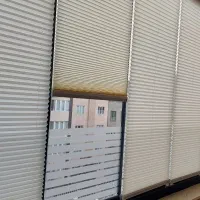 پرده پلیسه جام بالکن