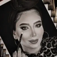 طراحی سیاه قلم|تابلو، نقاشی، عکس|جهرم, |دیوار