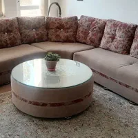 مبل ال اسکلت فلزی در حد نو