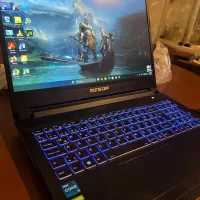 لپتاپ گیمینگ monster rgb در حد نو واقعی