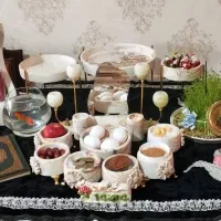 ظروف پذیرایی و انواع هفت سین و دکوری سنگ مصنوعی|صنایع دستی و سایر لوازم تزئینی|شیراز, شهرک مدرس|دیوار