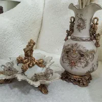 گلدان و آجیل خوری