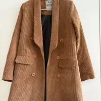 کت میل کبریتی آستر دار