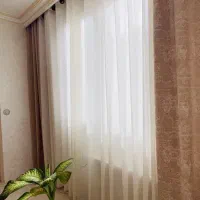 پرده پزیرایی و اتاق خواب