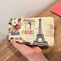 کیف پول دستی طرح پاریس کاملا نو|کیف، کفش، کمربند|گرگان, |دیوار