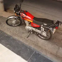 موتور هوندا CG125 قرمز مدل 95
