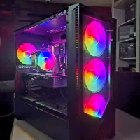کیس فول گیمینگ و رندرینگ I5 13400F + RX6900XT 16G