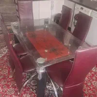 میز نهار خوری 6نفره