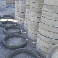 کارگاه تیرچه بلوک وحلقه سر چاه