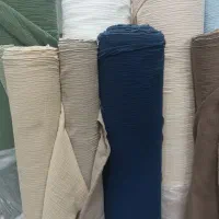 پارچه موسلین ترک ساده و طرح‌دار