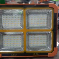 چراغ ۱۰۰۰وات دارای پنل خورشیدی و پاور بانک