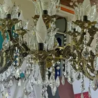 لوستر برنجی ۱۶ شاخه