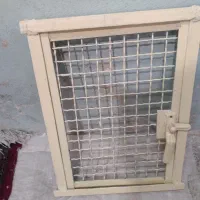 پنجره آهنی سیم ضخیم در حد نو|مصالح و تجهیزات ساختمان|خوی, |دیوار