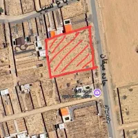 زمین۴دیواری بر جاده میقان استثنایی فروشنده واقعی|فروش دفتر صنعتی، کشاورزی، تجاری|اراک, |دیوار